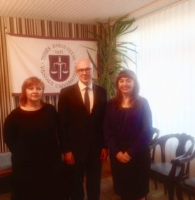 Donetsko Nacionalinio universiteto Teisės fakulteto delegacijos vizitas